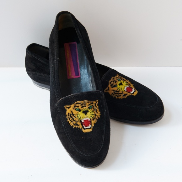80s - SUSAN BENNIS - WARREN EDWARDS - Loafer - Men\'s - 10 - BLK Suede main image 6